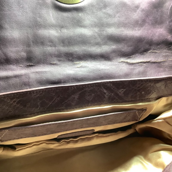 COPY - Arden B plum coloured clutch - Picture 3 of 4